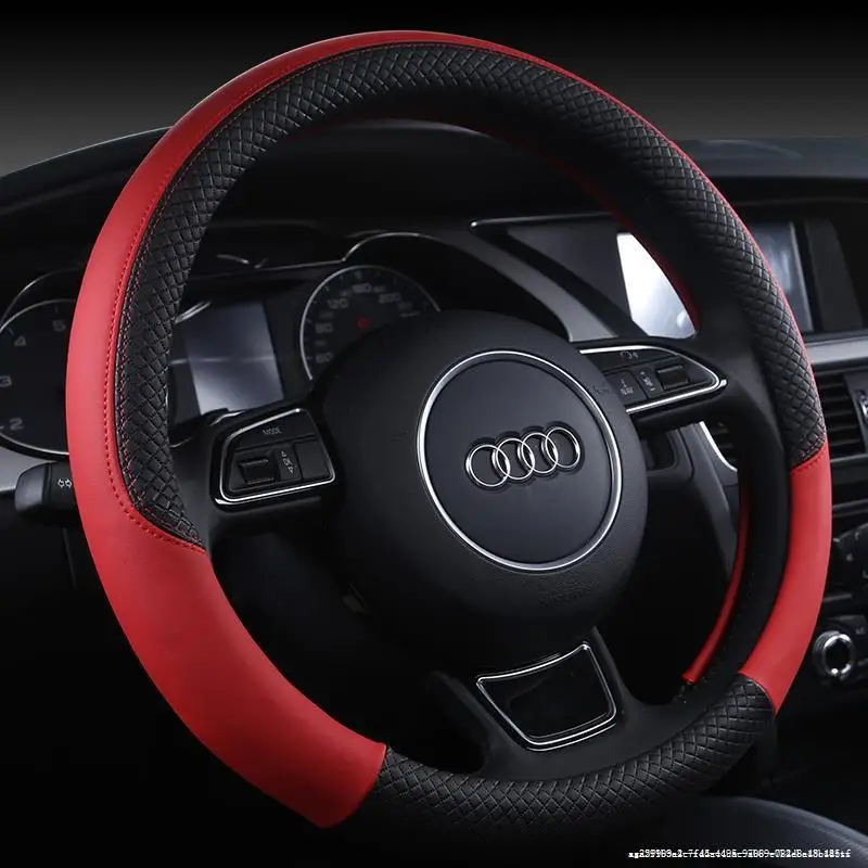 Universal Car Steering Wheel Braid High Quality Leather Anti-Slip 8 Color Car Steering Wheel Cover Car-styling Auto Accessories
Universal Car Steering Wheel Braid High Quality Leather Anti-Slip 8 Color Car Steering Wheel Cover Car-styling Auto Accessories