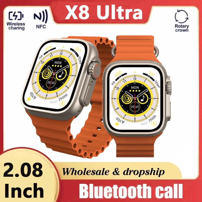 Умные часы 8 Ultra, 49 мм, умные часы, 8 ультра мужские и женские умные часы, 2023 дюйма, Bluetooth, звонки, водонепроницаемые часы, 8 беспроводных зарядных устройств
Умные часы 8 Ultra, 49 мм, умные часы, 8 ультра мужские и женские умные часы, 2023 дюйма, Bluetooth, звонки, водонепроницаемые часы, 8 беспроводных зарядных устройств