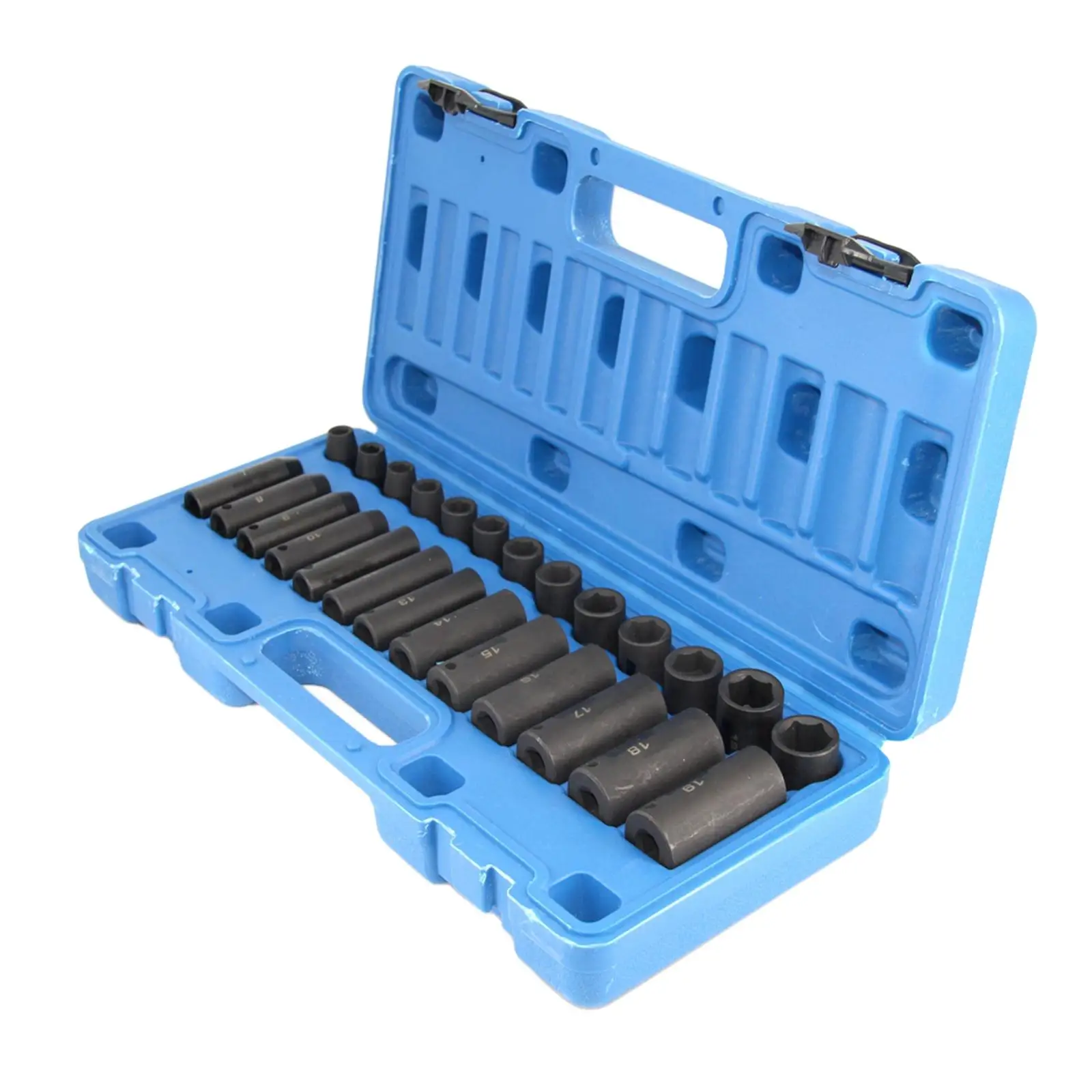 26x Heavy Duty 3/8inch Drive Impact Socket Set CRV Steel Metric Storage Case Auto Repair Parts Hands Tool for Car Engineers Bike
26x Heavy Duty 3/8inch Drive Impact Socket Set CRV Steel Metric Storage Case Auto Repair Parts Hands Tool for Car Engineers Bike