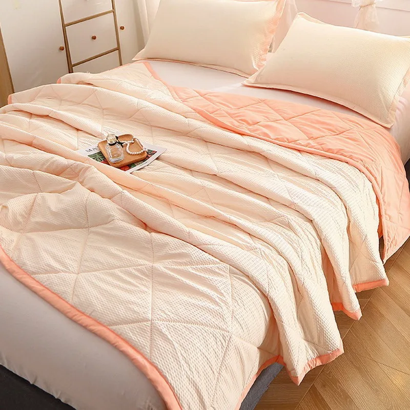 

Летнее одеяло, мягкое одеяло, покрывала для кровати, двойные одеяла, Офисная шаль для сна, чехол на диван, ретро пушистое покрывало на кровать, Манта