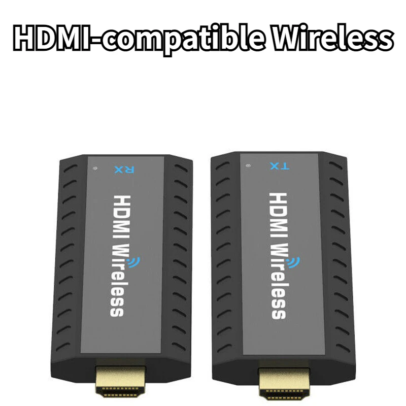 Беспроводной 50m HDMI-совместимый передатчик и приемник комплект Full HD 4K30Hz 5GHz 164ft беспроводной ноутбук Plug and Play вилка
Беспроводной 50m HDMI-совместимый передатчик и приемник комплект Full HD 4K30Hz 5GHz 164ft беспроводной ноутбук Plug and Play вилка