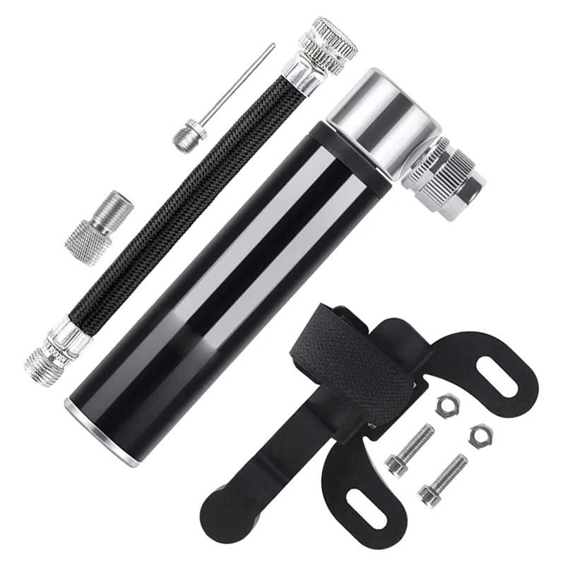 Mini Bike Pump, Portable Air Bike Pump For All Bike, 120PSI High Pressure Hand Pump Small, For Mountain Road Bike
Mini Bike Pump, Portable Air Bike Pump For All Bike, 120PSI High Pressure Hand Pump Small, For Mountain Road Bike