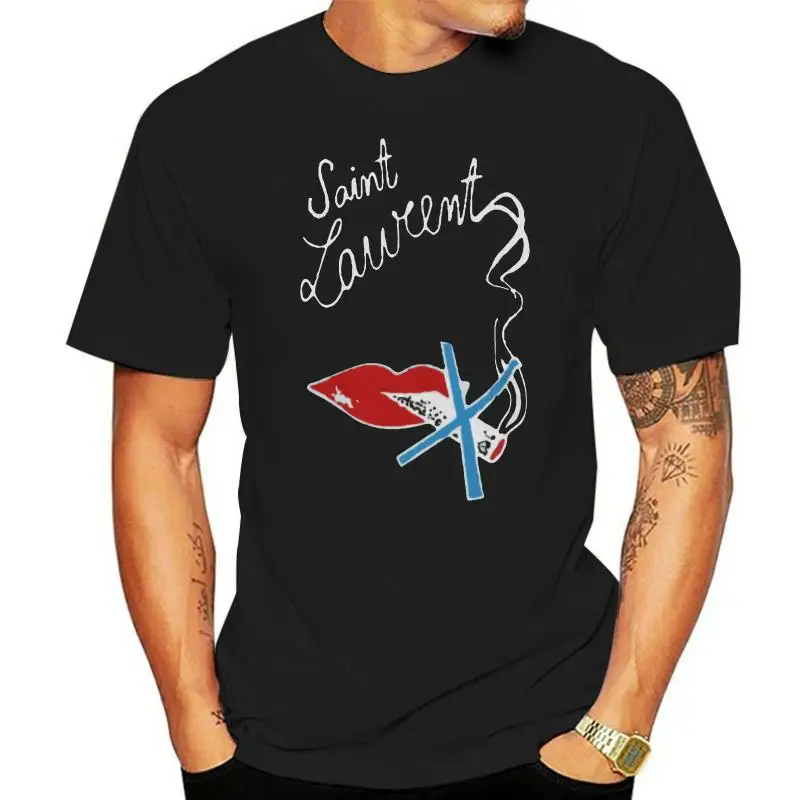 

Saint 12 Laurent Lips Men‘S T-Shirt S-5Xl Best Gift For Birthday Hot