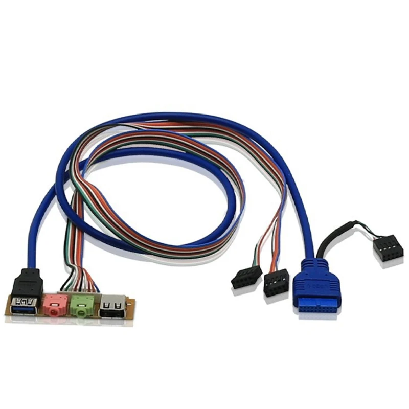 USB 2,0 + 3.0 порт шасси ПК компьютер чехол аудио Передняя панель сменный кабель 70 см
USB 2,0 + 3.0 порт шасси ПК компьютер чехол аудио Передняя панель сменный кабель 70 см
