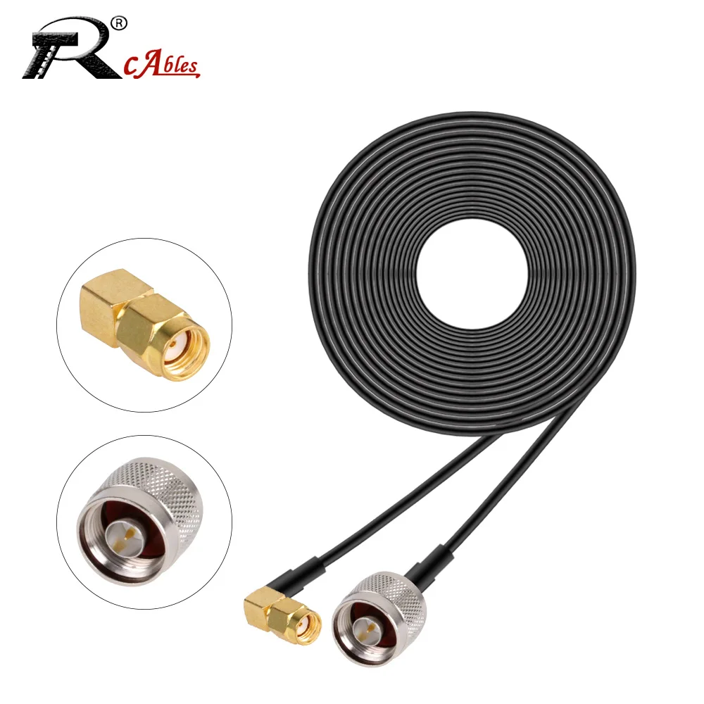 1PCS RP-SMA Male Right Angle to N Male Extension Cable RG174 Pigtail RF Coaxial Jumper WIFI Router Antenna Adapter Cable
1PCS RP-SMA Male Right Angle to N Male Extension Cable RG174 Pigtail RF Coaxial Jumper WIFI Router Antenna Adapter Cable