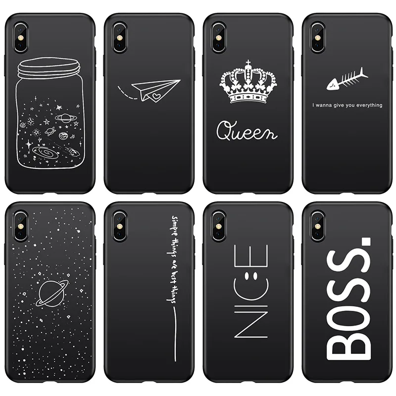 King Queen boss Cool man black soft Silicone Phone case For iPhone 11 pro 12 mini max X XS XR 6 6S 7 8 Plus SE 2020 soft cover
King Queen boss Cool man black soft Silicone Phone case For iPhone 11 pro 12 mini max X XS XR 6 6S 7 8 Plus SE 2020 soft cover