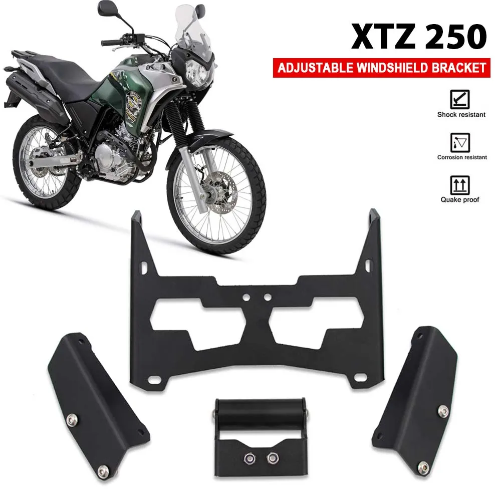 Motorcycle Navigation Support Windshield Lifting Function Adjustment GPS Phone Navigation Bracket For YAMAHA TENERE 250 XTZ 250
Motorcycle Navigation Support Windshield Lifting Function Adjustment GPS Phone Navigation Bracket For YAMAHA TENERE 250 XTZ 250