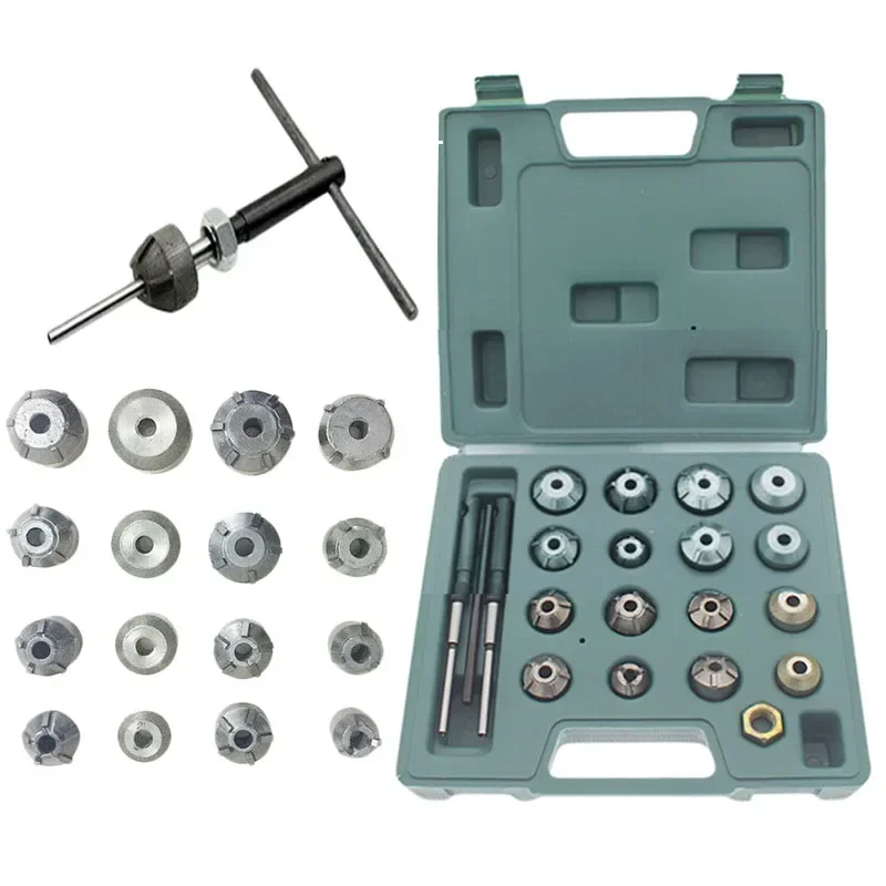 Весь набор разверток седла клапана, резак, шлифовальный круг, держатель инструмента, инструмент для ремонта двигателя мотоцикла, набор инструментов для клапана
Весь набор разверток седла клапана, резак, шлифовальный круг, держатель инструмента, инструмент для ремонта двигателя мотоцикла, набор инструментов для клапана