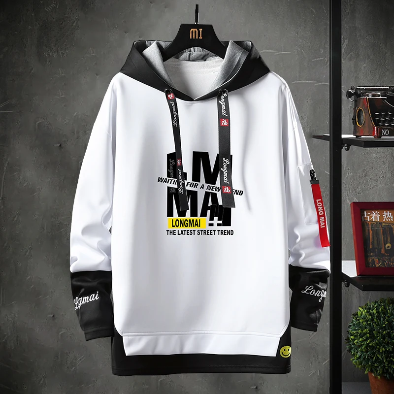 Contrast Color Streetwear Hoodies Men Brand Tops Black White Sweatshirt Men Hip Hop Hoodies Cool Patchwork Pullover 3/4 Sleeve
Contrast Color Streetwear Hoodies Men Brand Tops Black White Sweatshirt Men Hip Hop Hoodies Cool Patchwork Pullover 3/4 Sleeve