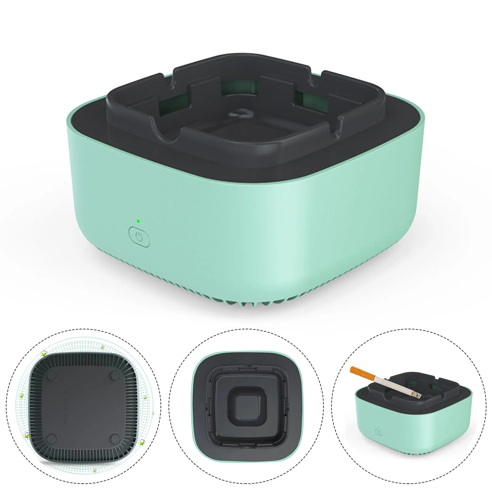 Smoke Air Purifier Intelligently Odor Smoke Removal Removes Second-Hand Smoke Smell Cleaner Dust Cigarette Smoke Remover
Smoke Air Purifier Intelligently Odor Smoke Removal Removes Second-Hand Smoke Smell Cleaner Dust Cigarette Smoke Remover