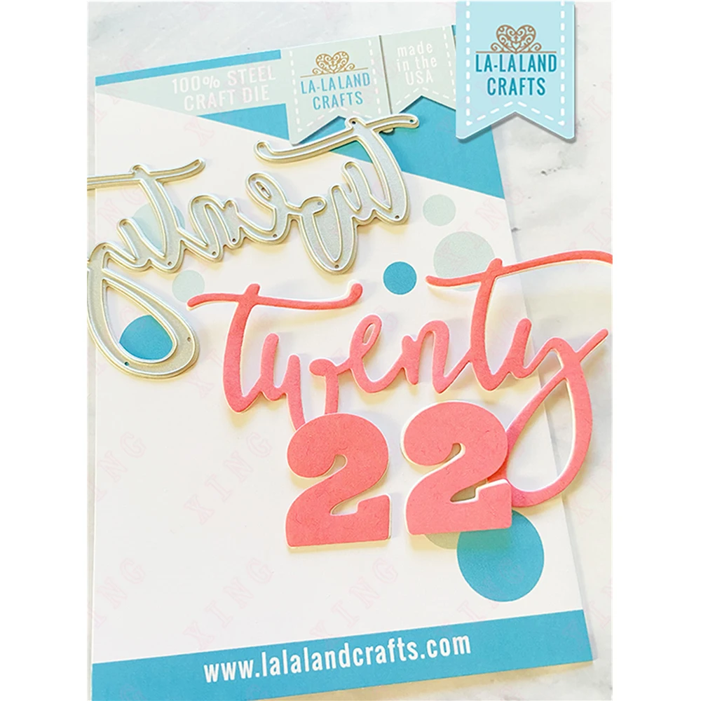New Metal Cutting Dies Script Twenty Die Scrapbook Paper Decorate Embossing Template Diy Gift Card Handmade Craft Reusable Molds
New Metal Cutting Dies Script Twenty Die Scrapbook Paper Decorate Embossing Template Diy Gift Card Handmade Craft Reusable Molds