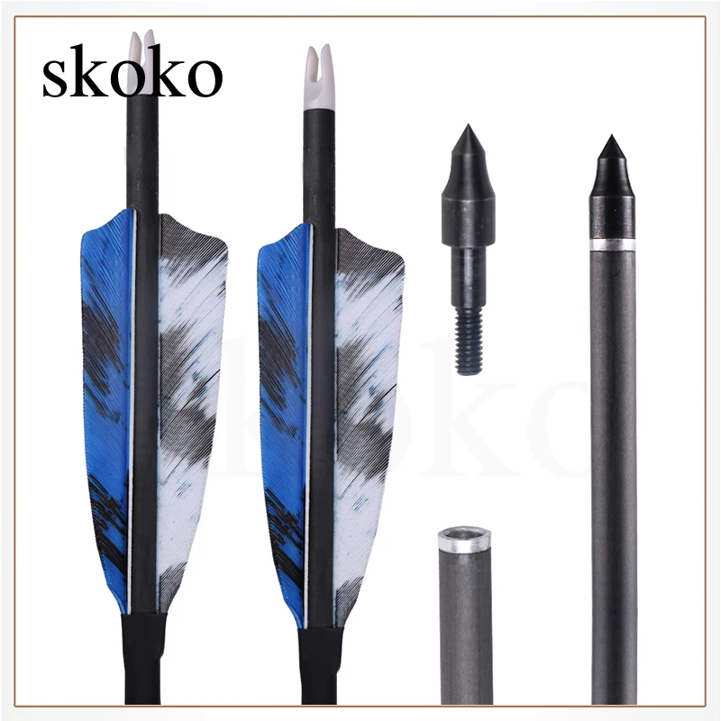 For Recurve/Compound Bow Archery 6/12pcs 400spine 32 Inch Recurve Bow Hunting Archery Arrow Hunting
For Recurve/Compound Bow Archery 6/12pcs 400spine 32 Inch Recurve Bow Hunting Archery Arrow Hunting
