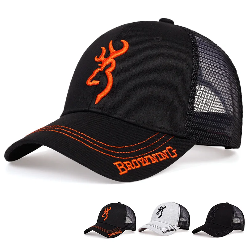 Breathable Mesh Cap Browning Embroidered Trucker Cap Fashion All-matchBaseball Cap Men's Outdoor Sun Snapback Cap Gorras Hombre
Breathable Mesh Cap Browning Embroidered Trucker Cap Fashion All-matchBaseball Cap Men's Outdoor Sun Snapback Cap Gorras Hombre