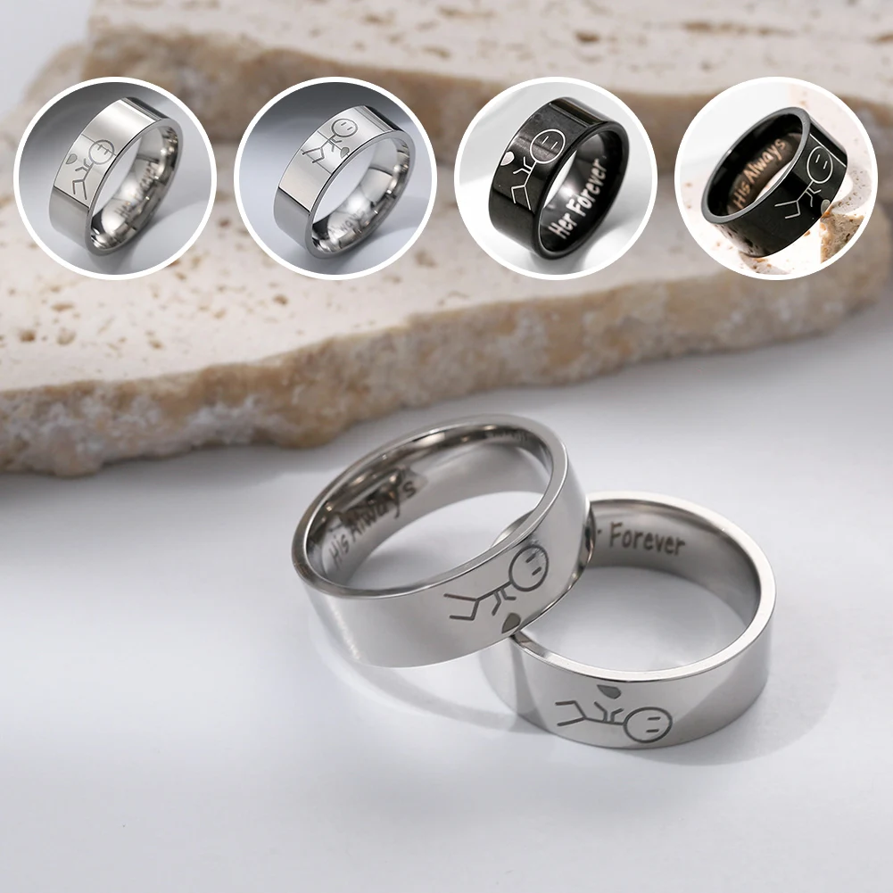 2022 New Couples Silver Color Stainless Steel Rings Men New Design Creativity 6mm Wide Ring for Women Unisex Jewelry Gifts Party
2022 New Couples Silver Color Stainless Steel Rings Men New Design Creativity 6mm Wide Ring for Women Unisex Jewelry Gifts Party