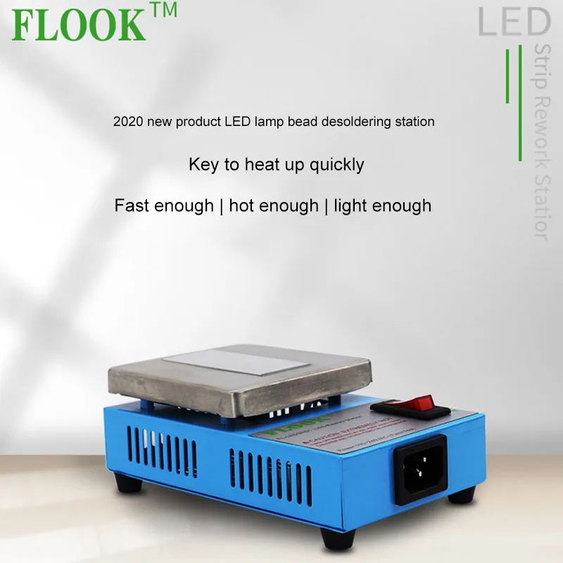 200W for LED lamp bead light strip constant temperature heating station desoldering station circuit board chip rework 220V/110V
200W for LED lamp bead light strip constant temperature heating station desoldering station circuit board chip rework 220V/110V