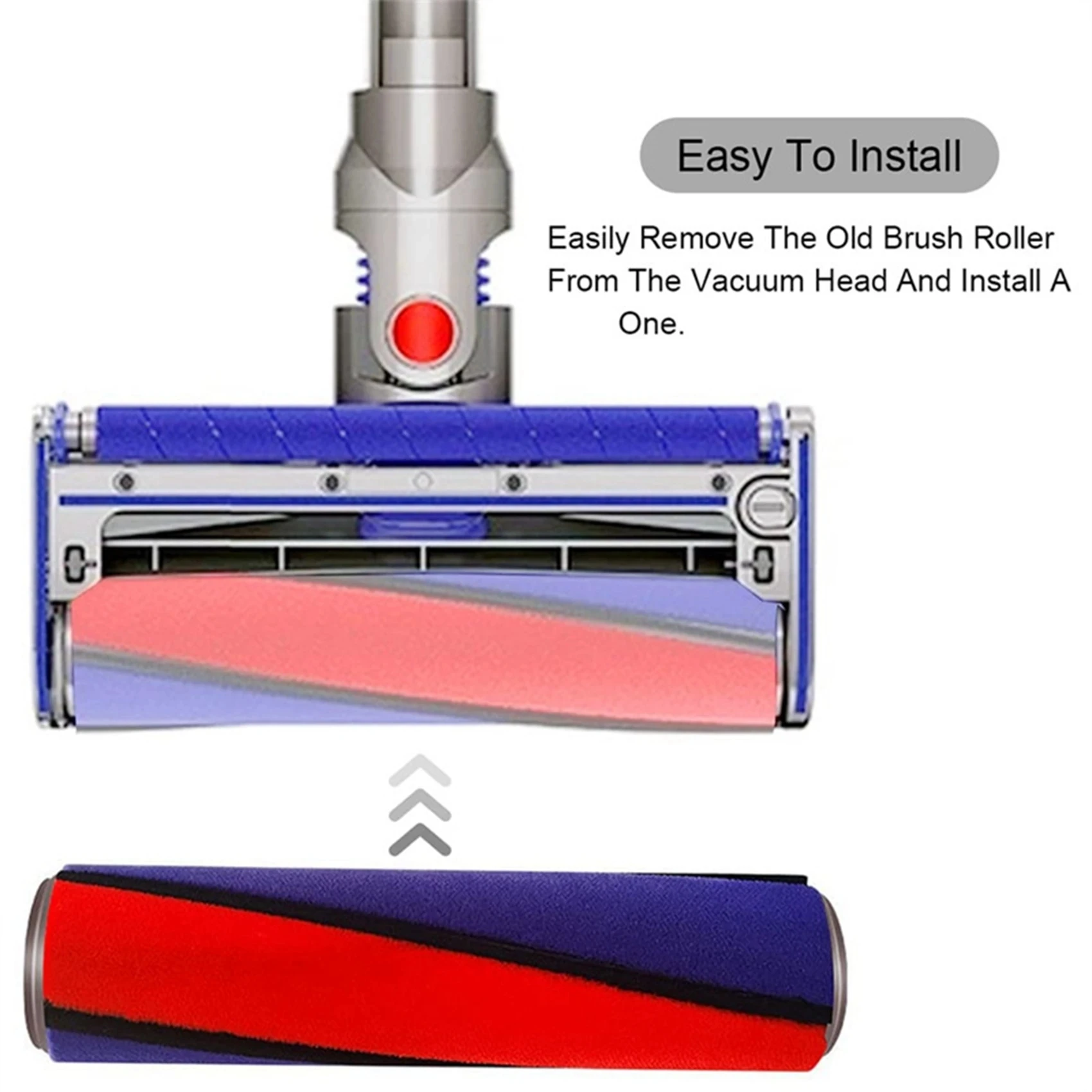 Replacement Main Brush Compatible for Dyson V6 V7 V8 V10 V11 Vacuum Cleaner Accessories Compare To Part 966488-01
Replacement Main Brush Compatible for Dyson V6 V7 V8 V10 V11 Vacuum Cleaner Accessories Compare To Part 966488-01