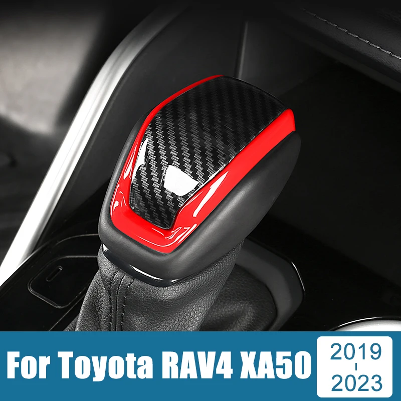 

Car Accessories For Toyota RAV4 Highlander Harrier Venza 2019-2021 2022 2023 RAV 4 XA50 Hybrid ABS Gear Shift Head Trim Cover