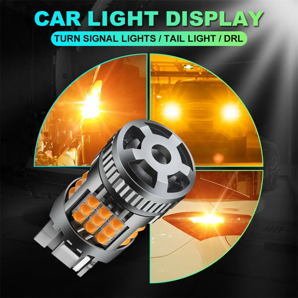 2Pcs W21 LED Canbus Error Free No Hyper Flash LED P21W Ba15s 1156 3157 Wy21w 7440 LED Turn Signal Brake Car Lights Amber
2Pcs W21 LED Canbus Error Free No Hyper Flash LED P21W Ba15s 1156 3157 Wy21w 7440 LED Turn Signal Brake Car Lights Amber