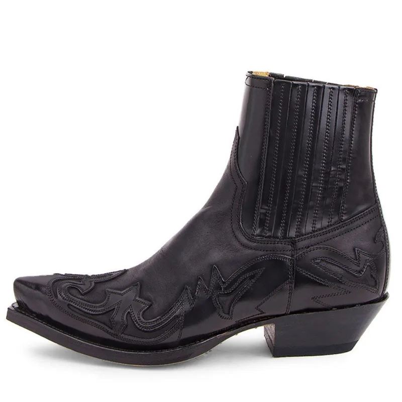 Western Cowboy Boots for Men Plus Size Embroidery Design Pointed Shoes Men's Ankle Boots Unisex Leather Boots Zapatillas
Western Cowboy Boots for Men Plus Size Embroidery Design Pointed Shoes Men's Ankle Boots Unisex Leather Boots Zapatillas