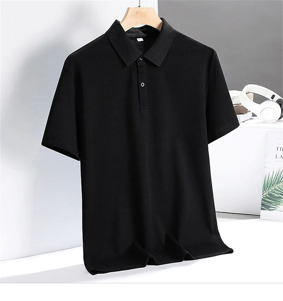 Japan Korean Business Style Solid Polo Shirt Men'S Summer Loose Short Sleeve T-Shirt Men'S Couple Clothes Unisex Thin Lapel Top
Japan Korean Business Style Solid Polo Shirt Men'S Summer Loose Short Sleeve T-Shirt Men'S Couple Clothes Unisex Thin Lapel Top