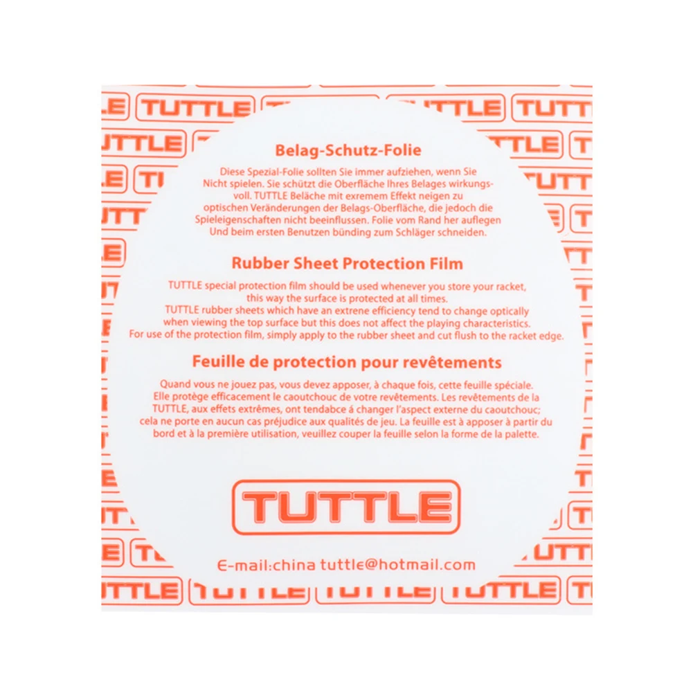 2PCS Table Tennis Film Transparent+Red SelfSticky Protective Adhesive Protector For Astringent Anti-glue Rubber,NO Sticky Rubber
2PCS Table Tennis Film Transparent+Red SelfSticky Protective Adhesive Protector For Astringent Anti-glue Rubber,NO Sticky Rubber