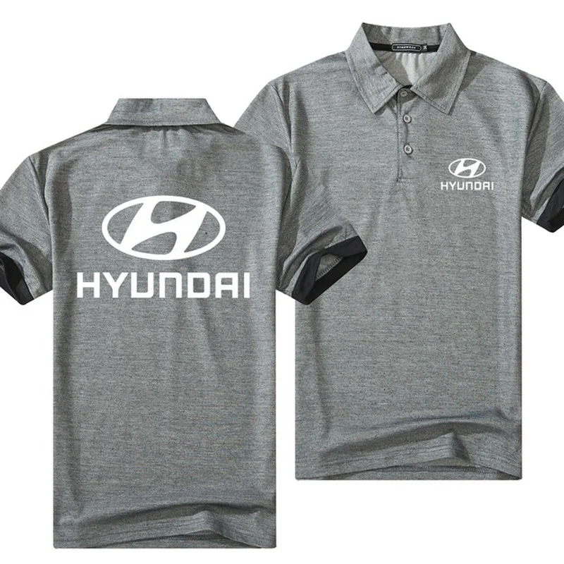 New Summer Hyundai Car Brand Logo Lapel Polo Men Cotton Tee Shirts Casual Breathable Short Sleeve 5 Color
New Summer Hyundai Car Brand Logo Lapel Polo Men Cotton Tee Shirts Casual Breathable Short Sleeve 5 Color