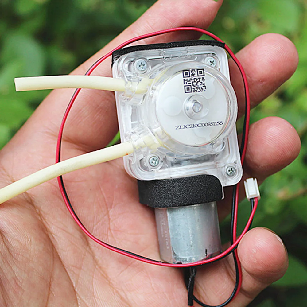 DC 3.7V Small Peristaltic Dosing Pump Micro Self-priming Pump Mute Liquid Water Pump Small Water-cooled Water Suction Pump
DC 3.7V Small Peristaltic Dosing Pump Micro Self-priming Pump Mute Liquid Water Pump Small Water-cooled Water Suction Pump
