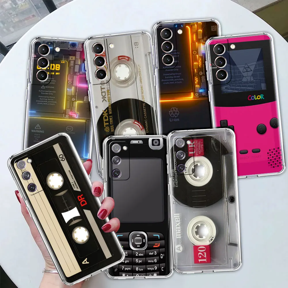 Case for Samsung Galaxy S22 Ultra S20 FE S21 Plus Clear Phone Funda S10 S9 Note 20 10 Soft TPU Cover Tape Camera Game Console
Case for Samsung Galaxy S22 Ultra S20 FE S21 Plus Clear Phone Funda S10 S9 Note 20 10 Soft TPU Cover Tape Camera Game Console