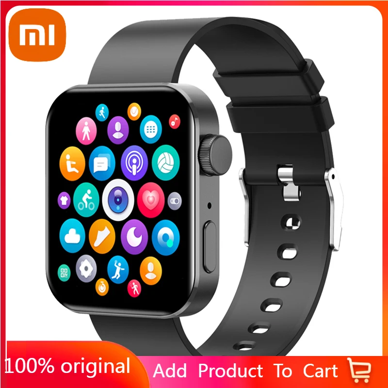 Xiaomi Smart Watch Men Women Bluetooth Call Full Touch Fitness Tracker Blood Pressure Waterproof Sport Smartwatch for Phone
Xiaomi Smart Watch Men Women Bluetooth Call Full Touch Fitness Tracker Blood Pressure Waterproof Sport Smartwatch for Phone