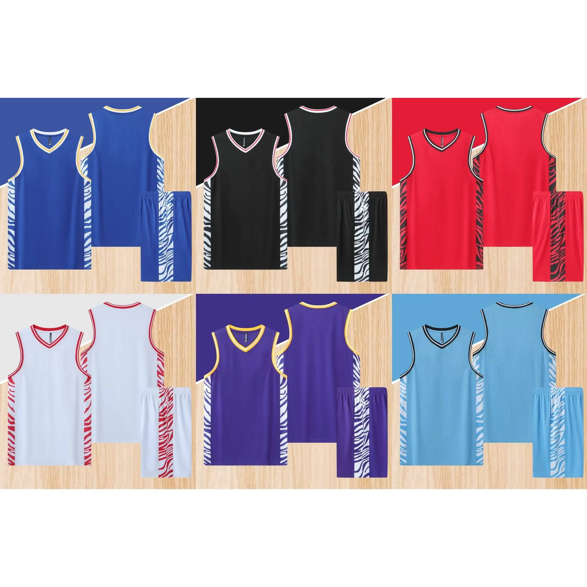Quick Dry breathable Boys Basketball Jerseys Shirt Youth Sports shirt with shorts New Men gradient basketball Uniform Customized
Quick Dry breathable Boys Basketball Jerseys Shirt Youth Sports shirt with shorts New Men gradient basketball Uniform Customized
