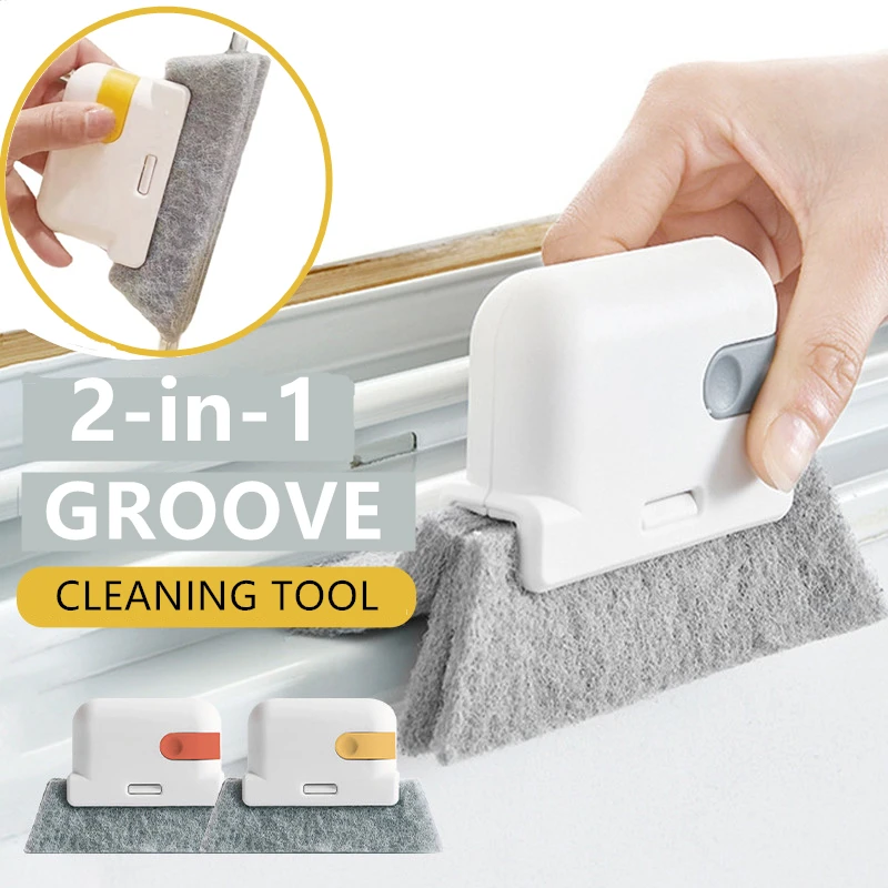Portable Groove Cleaning Tool Window Frame Door Groove Cleaning Brush Sliding Door Track Cleaning Tools Window Crevice Cleaner
Portable Groove Cleaning Tool Window Frame Door Groove Cleaning Brush Sliding Door Track Cleaning Tools Window Crevice Cleaner