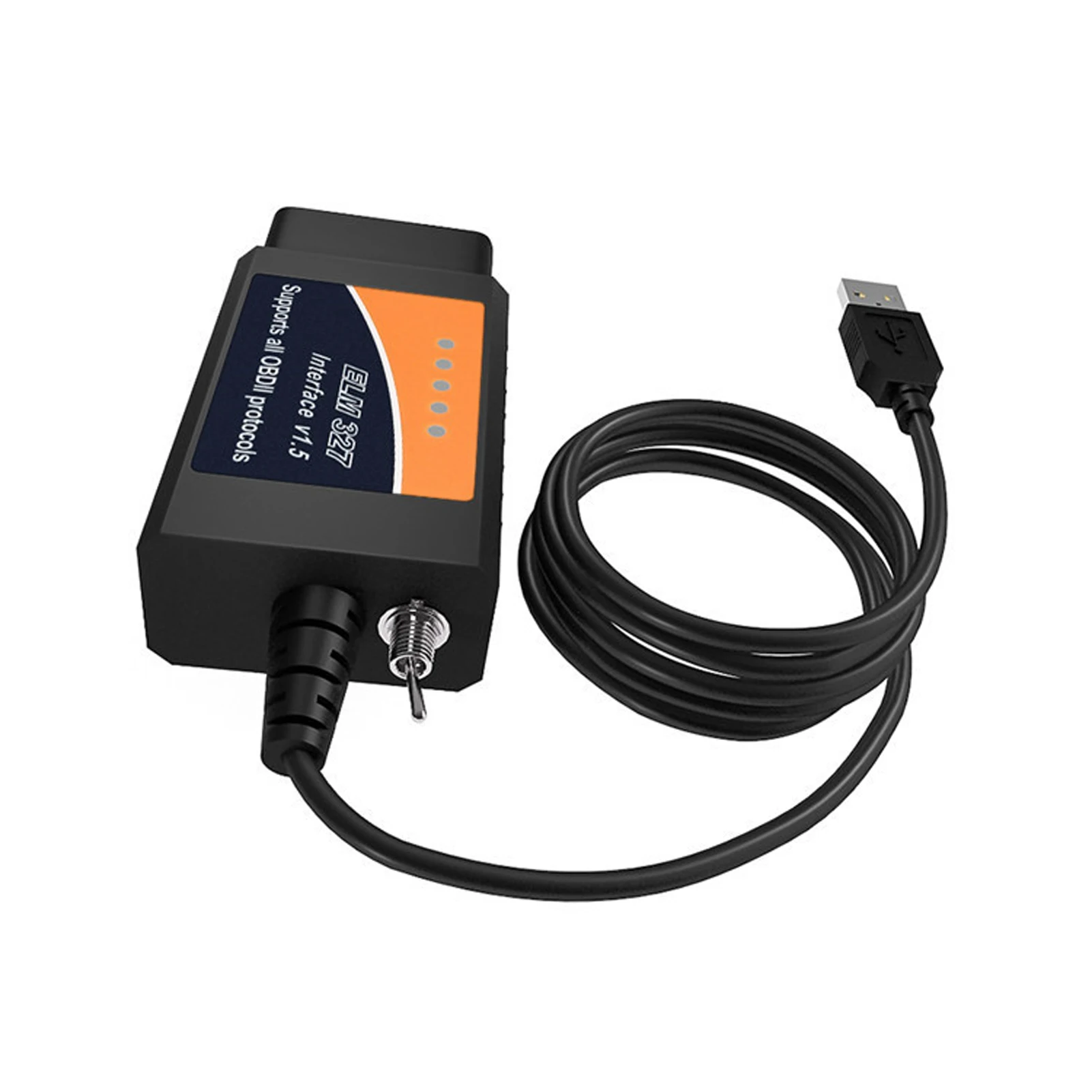 USB Diagnosis OBD2 Adapter Code Reader Plastic Engine Fault Black Scan Tool Accessories Light Truck With Switch Car Fit For Ford
USB Diagnosis OBD2 Adapter Code Reader Plastic Engine Fault Black Scan Tool Accessories Light Truck With Switch Car Fit For Ford