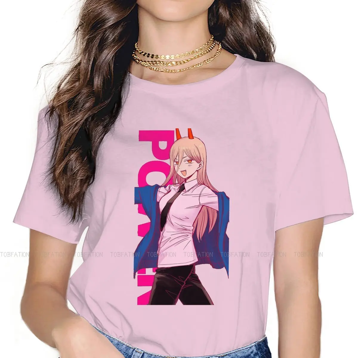 Chainsaw Man TShirt for Woman Girl Power Cute Girl Soft Summer Sweatshirts T Shirt Novelty Fluffy
Chainsaw Man TShirt for Woman Girl Power Cute Girl Soft Summer Sweatshirts T Shirt Novelty Fluffy