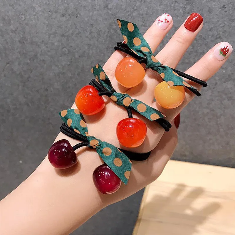 Acrylic Cherry Head Rope Korean Children's Small Fresh Rubber Band Bow Tie Hair Accessories
Acrylic Cherry Head Rope Korean Children's Small Fresh Rubber Band Bow Tie Hair Accessories