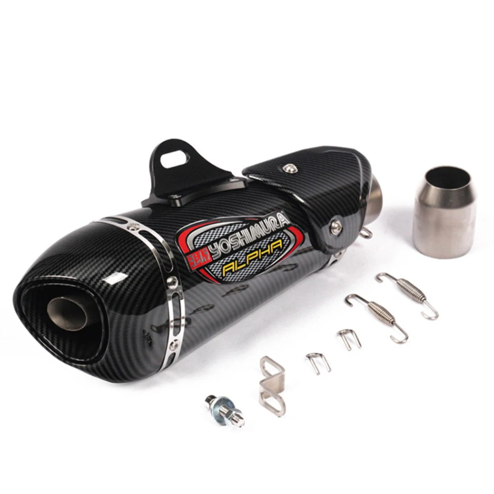 Motorcycle 51mm Exhaust Pipe Muffler Escape Carbon Fiber Printing FOR YAMAHA YBR 125G JOG FZ07 FZ03 NMAX 155 MT09 FOR HONDA
Motorcycle 51mm Exhaust Pipe Muffler Escape Carbon Fiber Printing FOR YAMAHA YBR 125G JOG FZ07 FZ03 NMAX 155 MT09 FOR HONDA