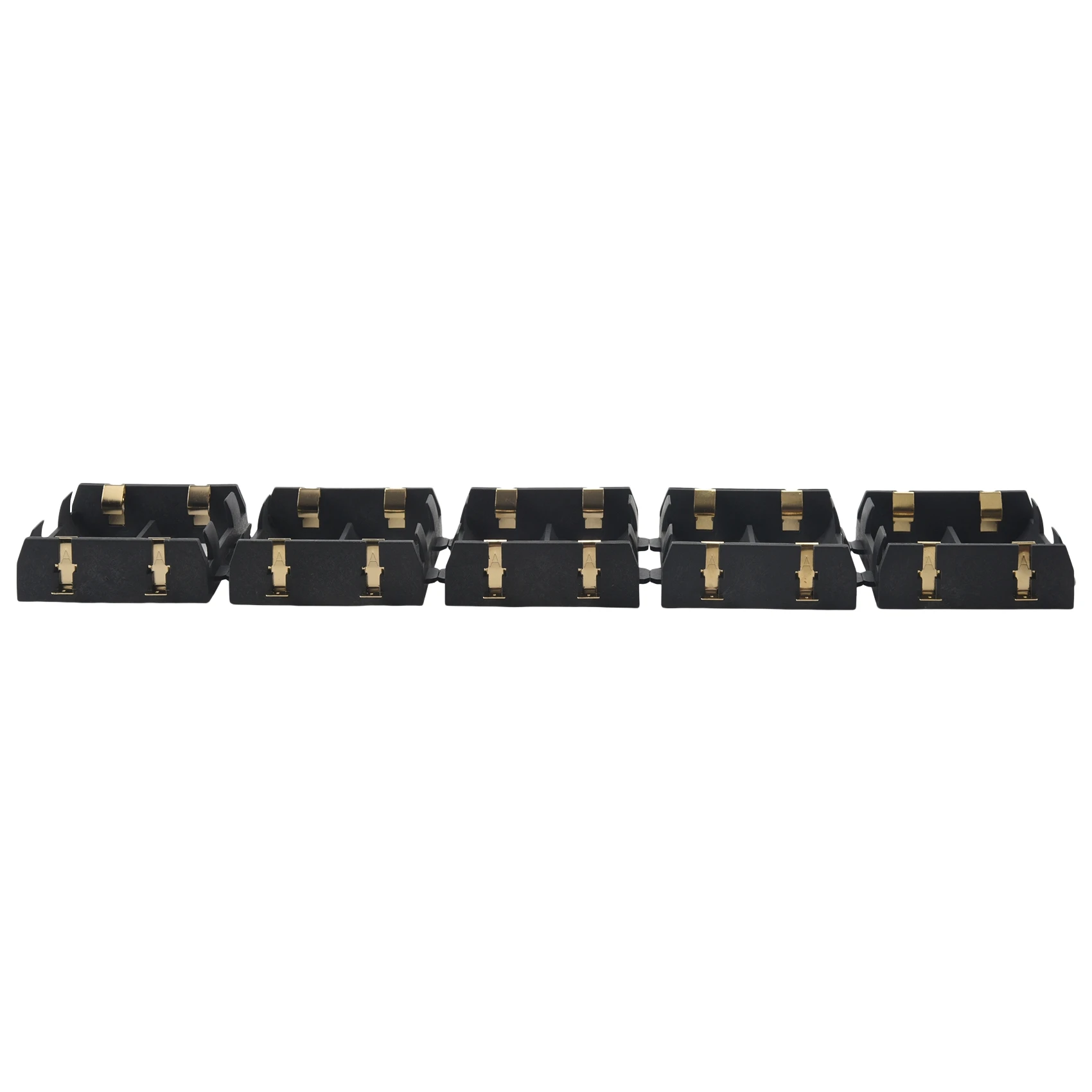 5Pcs/Lot 2 x 26650 Battery Holder SMD with Bronze Pins 26650 Battery Storage Box TBH-26650-2C-SMT
5Pcs/Lot 2 x 26650 Battery Holder SMD with Bronze Pins 26650 Battery Storage Box TBH-26650-2C-SMT