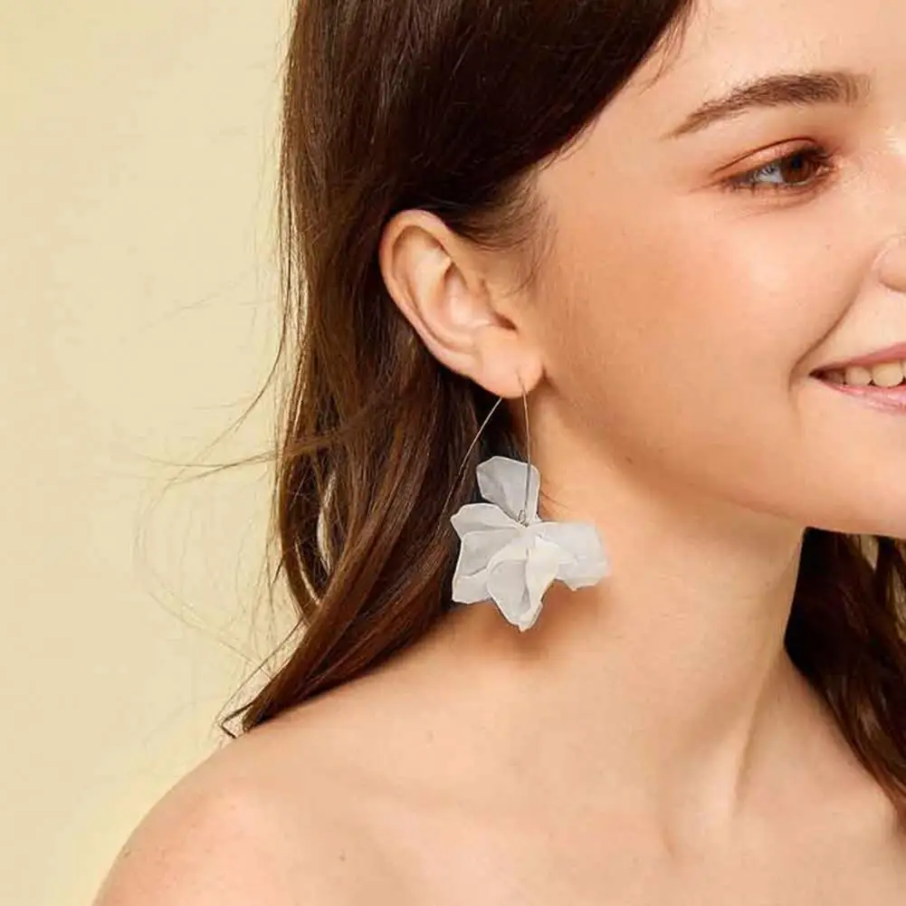 40%HOT1 Pair Hook Earrings Flower Bohemian Jewelry Exaggerated Handmade Petal Earrings for Daily Wear Wedding Dating
40%HOT1 Pair Hook Earrings Flower Bohemian Jewelry Exaggerated Handmade Petal Earrings for Daily Wear Wedding Dating