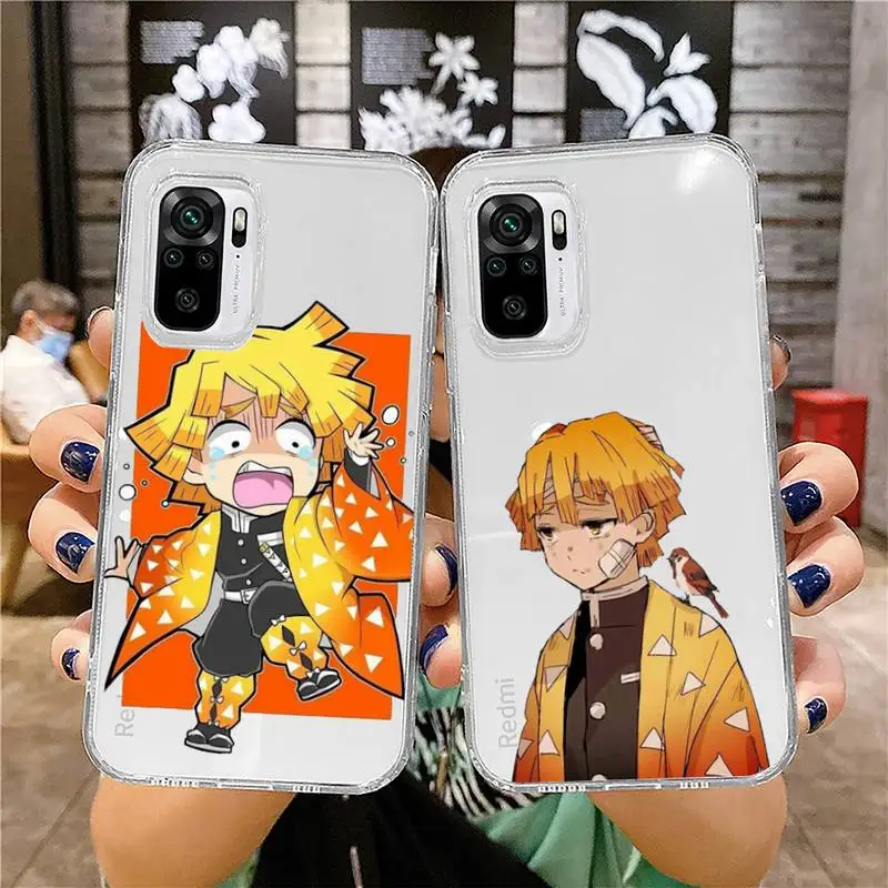 Demon Slayer Agatsuma Zenitsu Phone Case For Xiaomi 11 Redmi Note 10 9 8 7 pro lite T A S 10T 9A 9S 8T Pro 4G Transparent Case
Demon Slayer Agatsuma Zenitsu Phone Case For Xiaomi 11 Redmi Note 10 9 8 7 pro lite T A S 10T 9A 9S 8T Pro 4G Transparent Case