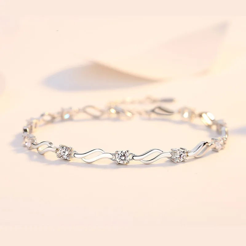 factory outlet Bracelet Sterling silver 925 original Luxury women's jewelry zircon fashion bracelet Luxury bracelet women
factory outlet Bracelet Sterling silver 925 original Luxury women's jewelry zircon fashion bracelet Luxury bracelet women