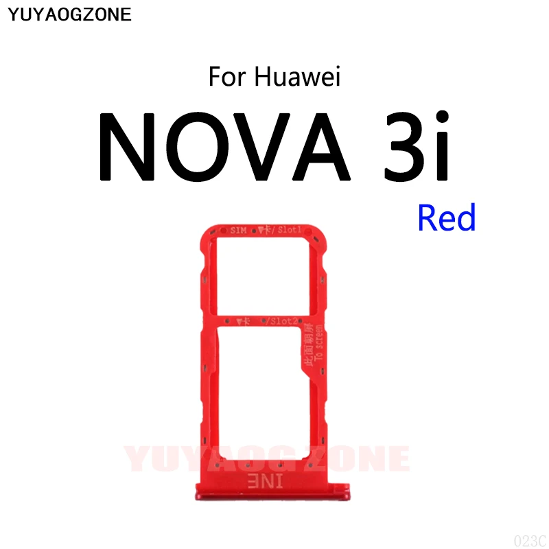 30PCS/Lot For Huawei Nova 3i / P smart + / P Smart Plus 2018 SIM Card Slot Tray Holder Sim Card Reader Socket
30PCS/Lot For Huawei Nova 3i / P smart + / P Smart Plus 2018 SIM Card Slot Tray Holder Sim Card Reader Socket
