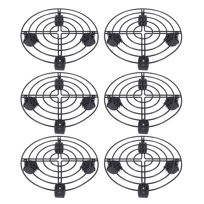 6X Metal Plant Flower Pot Stand Trolley Caddy On Wheels Indoor Outdoor Home Garden Tools
6X Metal Plant Flower Pot Stand Trolley Caddy On Wheels Indoor Outdoor Home Garden Tools