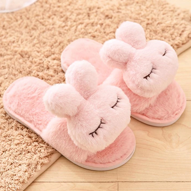 Winter Home Slippers For Women's 2023 Parent-Child Plush Slippers Cute Warm Cotton Shoes Indoor Floor Female Flat Shoes For Girl
Winter Home Slippers For Women's 2023 Parent-Child Plush Slippers Cute Warm Cotton Shoes Indoor Floor Female Flat Shoes For Girl