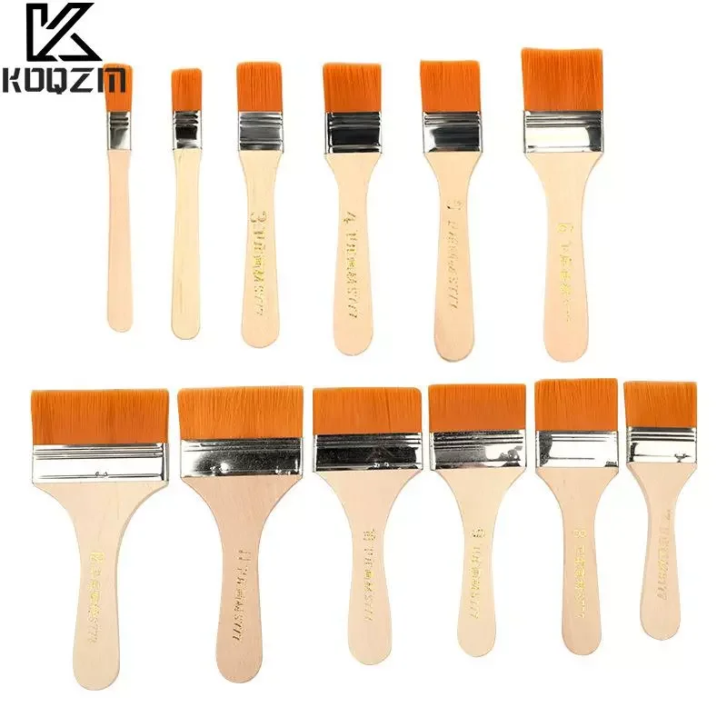 Memory Nylon Paint Brushes Set For Acrylic Oil Drawing Watercolor Wooden Painting Brush Tools Art Supplies
Memory Nylon Paint Brushes Set For Acrylic Oil Drawing Watercolor Wooden Painting Brush Tools Art Supplies