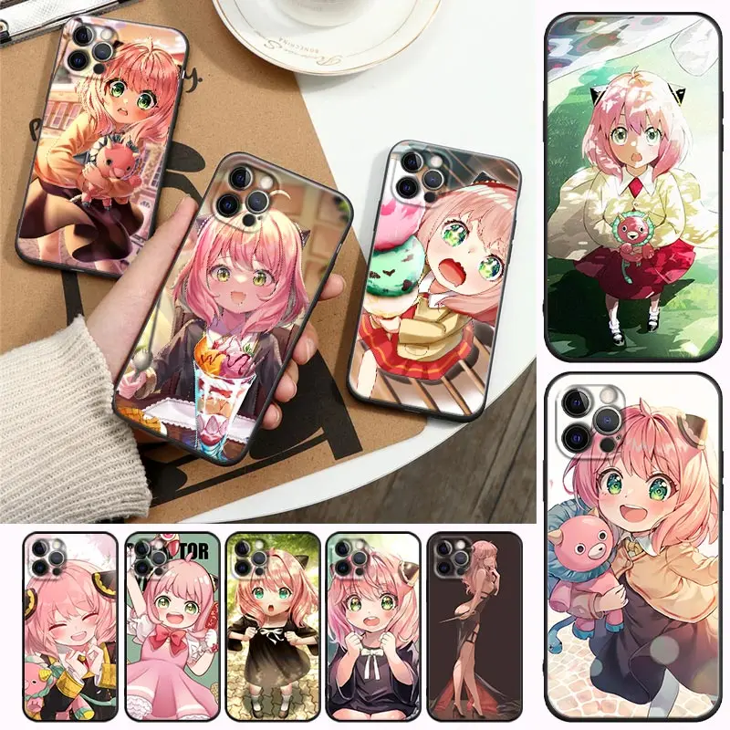 Cute kawayi Girl Spy X Family Anya Forger Anime Apple Case For iPhone 11 12 13 mini Pro Max XS X XR 7 8 plus SE 2020 Cases Cover
Cute kawayi Girl Spy X Family Anya Forger Anime Apple Case For iPhone 11 12 13 mini Pro Max XS X XR 7 8 plus SE 2020 Cases Cover