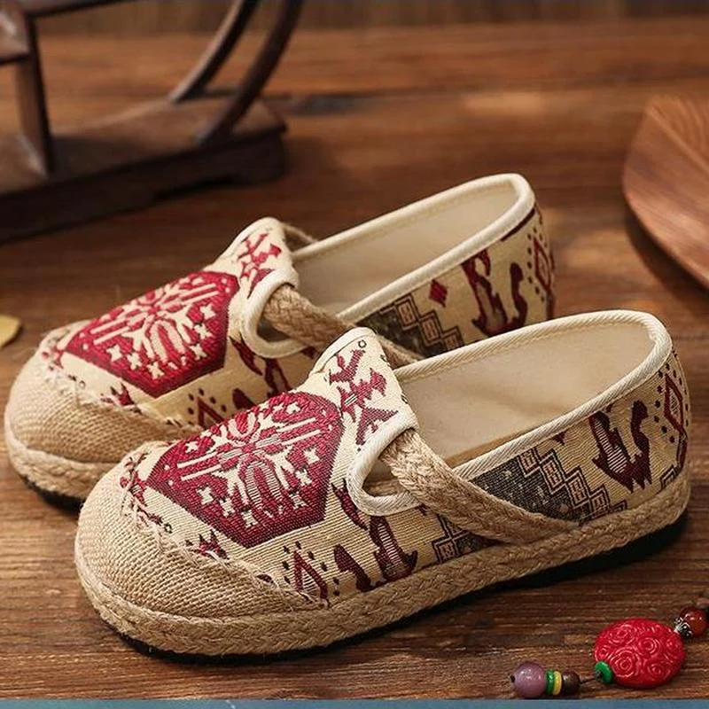 New Embroidered Women Casual Linen Cotton Shoes Ladies Walking Flats Woman Driving Loafers Zapatos Mujer Casual Flat Shoes
New Embroidered Women Casual Linen Cotton Shoes Ladies Walking Flats Woman Driving Loafers Zapatos Mujer Casual Flat Shoes