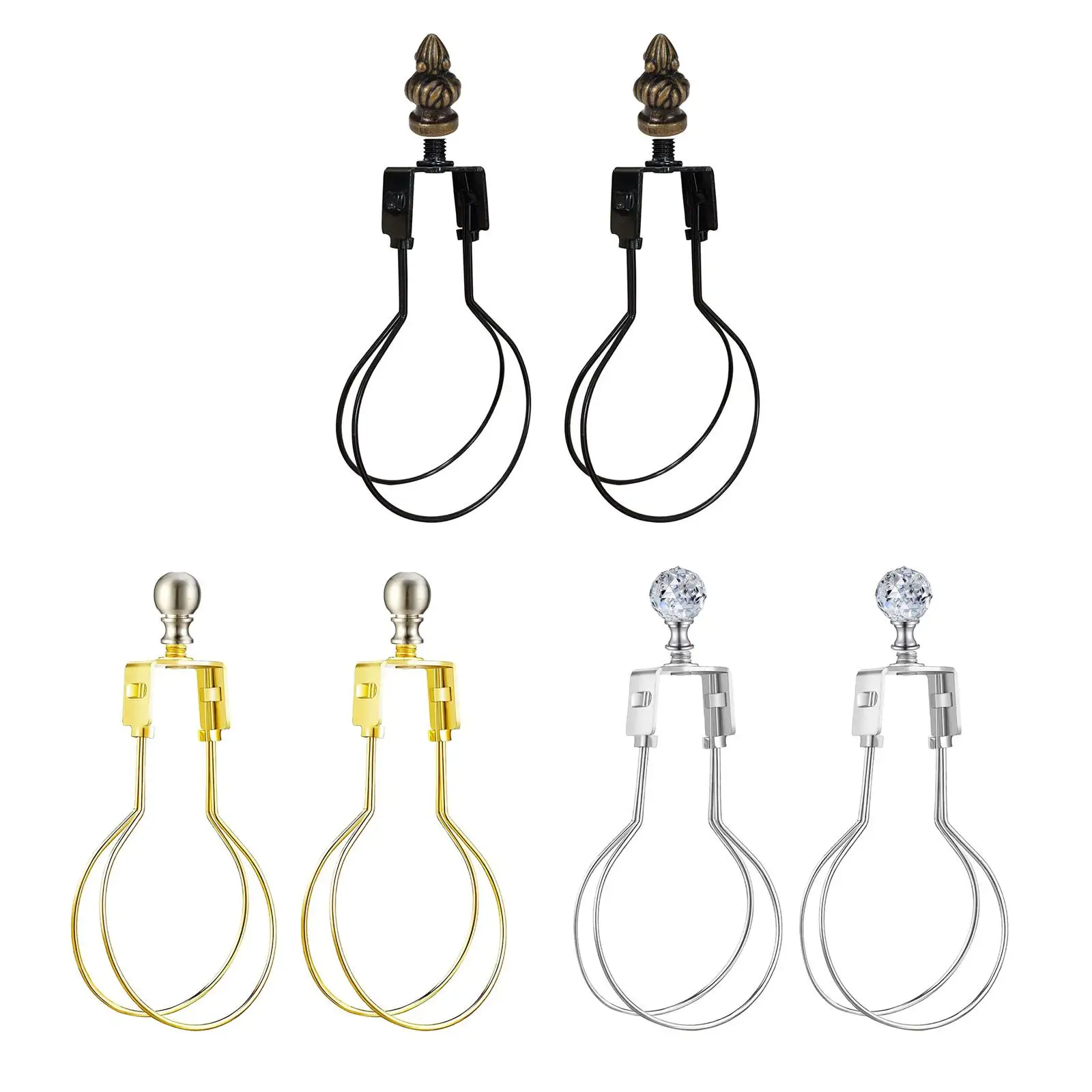 Lamp Shade Bulb Clip Adapters with Lamp Shade Lamp Shade Holder for Table Lamp, Floor Lamp and Standing Lamp DIY Lamp Projects
Lamp Shade Bulb Clip Adapters with Lamp Shade Lamp Shade Holder for Table Lamp, Floor Lamp and Standing Lamp DIY Lamp Projects