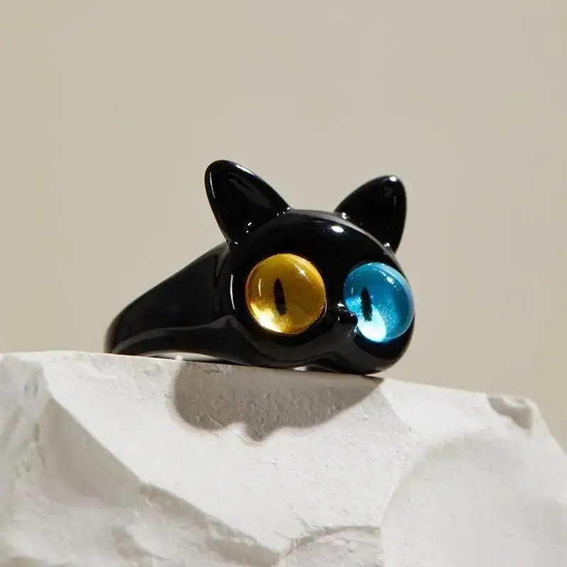 Cute Green Monster Ring For Women Fashion Sweet Two Color Cat Eyes Open Couple Ring Wedding Finger Accessories 2023 New Jewelry
Cute Green Monster Ring For Women Fashion Sweet Two Color Cat Eyes Open Couple Ring Wedding Finger Accessories 2023 New Jewelry