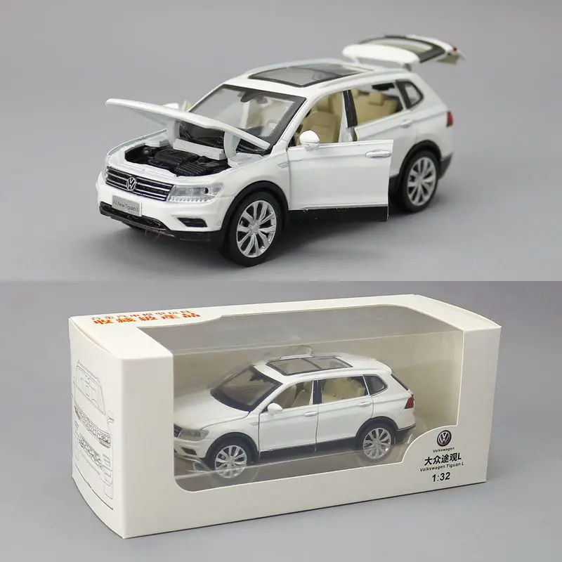 1/32 Alloy Diecast Tiguan L Toy Off-Road Car Model 4 Doors Opend Sound Light Pull Back SUV Vehicle Model For Boys Children Gifts
1/32 Alloy Diecast Tiguan L Toy Off-Road Car Model 4 Doors Opend Sound Light Pull Back SUV Vehicle Model For Boys Children Gifts