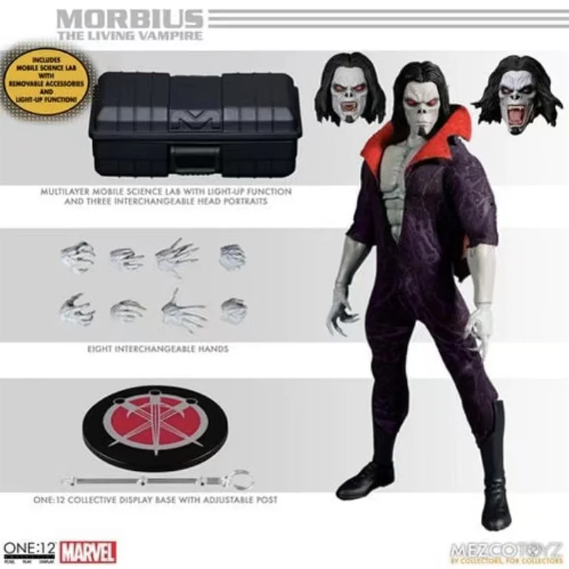 100% Original Mezco Toyz One:12 Collective Morbius The Living Vampire In Stock Collections Action Figures Model Toys
100% Original Mezco Toyz One:12 Collective Morbius The Living Vampire In Stock Collections Action Figures Model Toys