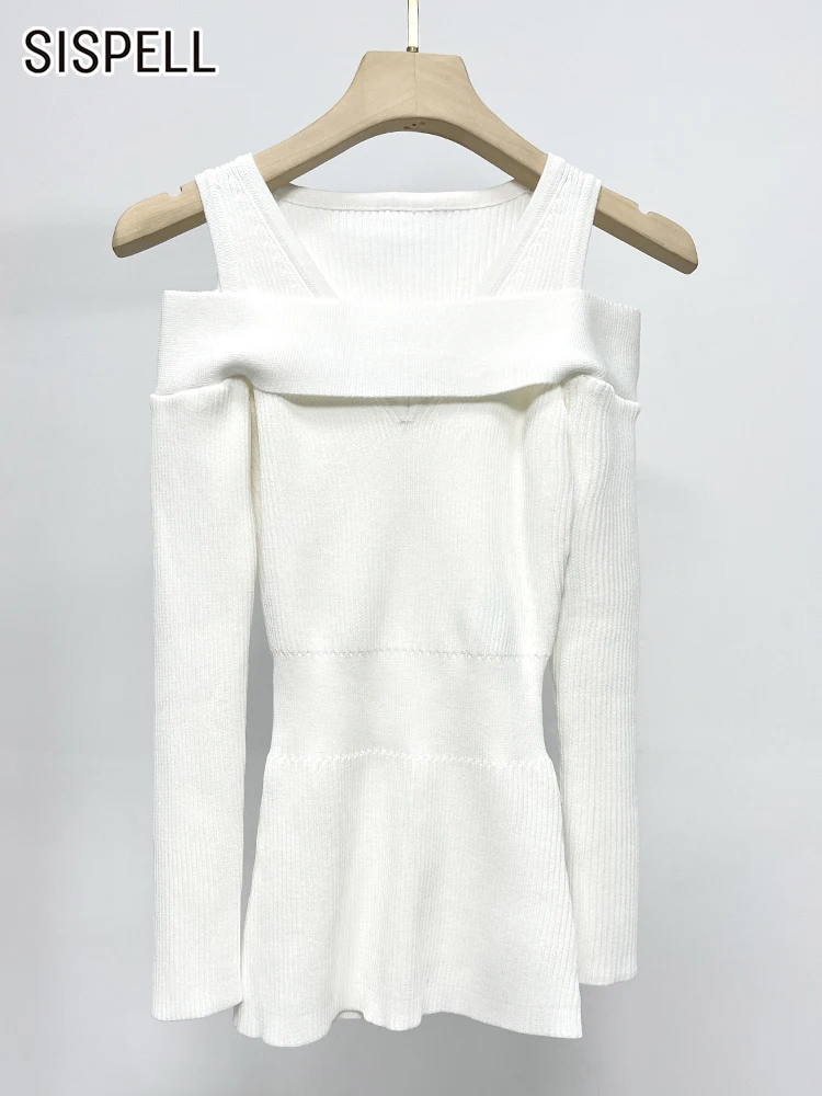 SISPELL Knitting Sweaters For Women Square Collar Long Sleeve Hollow Out Pullover Solid Sweater Female Autumn Clothing 2022 New
SISPELL Knitting Sweaters For Women Square Collar Long Sleeve Hollow Out Pullover Solid Sweater Female Autumn Clothing 2022 New